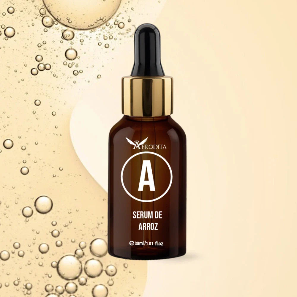 Sérum de Arroz Antioxidante y Antimanchas para Todo Tipo de Piel