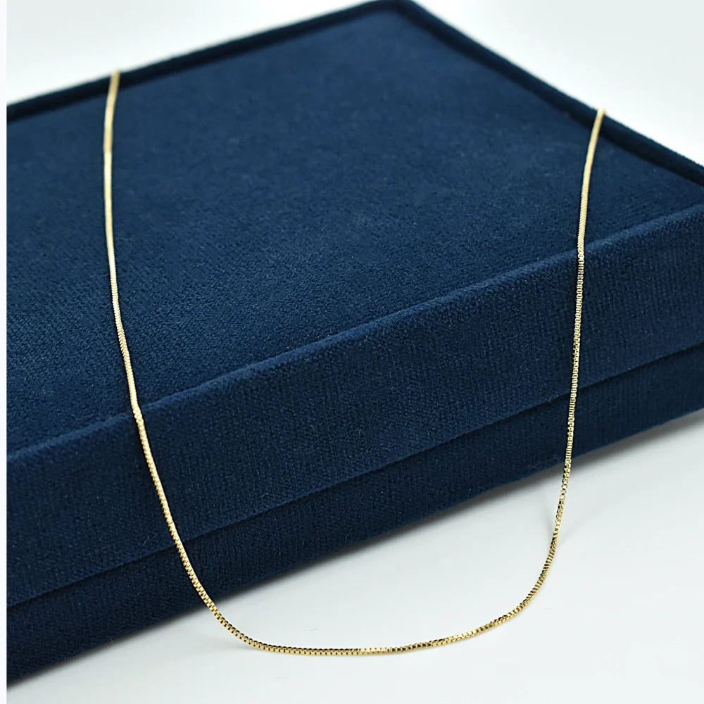 Cadena Michigan en Oro Laminado – Elegancia Duradera