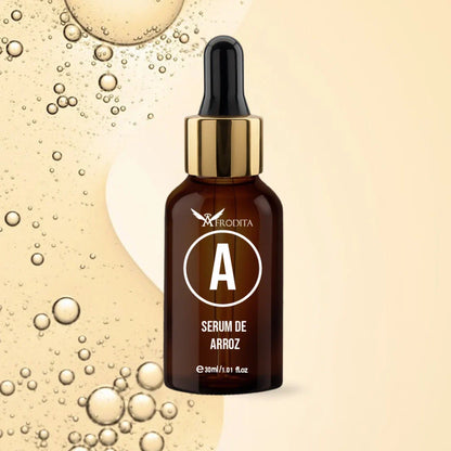 Sérum de Arroz Antioxidante y Antimanchas para Todo Tipo de Piel
